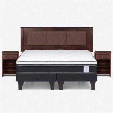JUEGO DE DORMITORIO ROSEN CAMA EUROPEA STYLE 6 KING + SET RACHEL - 1