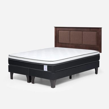 JUEGO DE DORMITORIO ROSEN CAMA EUROPEA STYLE 6 KING + RESPALDO RACHEL - 2