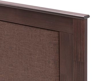 JUEGO DE DORMITORIO ROSEN CAMA DIVAN ERGO T 1.5 PLAZAS CAFÉ + SET RACHEL - 6