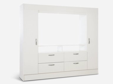 CLOSET CIC BAKER BLANCO 2P4C - 2