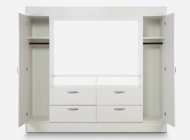CLOSET CIC BAKER BLANCO 2P4C - 3