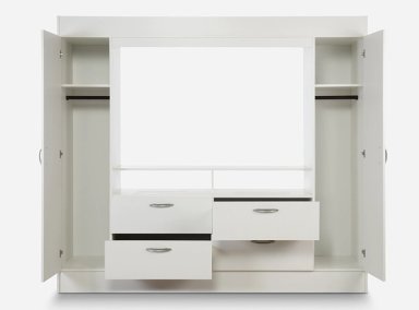 CLOSET CIC BAKER BLANCO 2P4C - 4