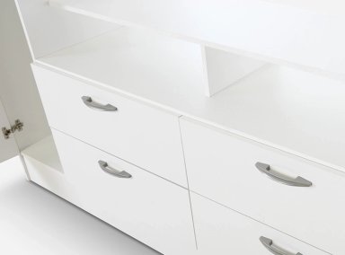 CLOSET CIC BAKER BLANCO 2P4C - 5