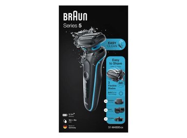 AFEITADORA INALÁMBRICA BRAUN 51-M4500CS AZUL  - 8