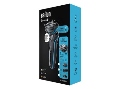 AFEITADORA INALÁMBRICA BRAUN 51-M4500CS AZUL  - 9