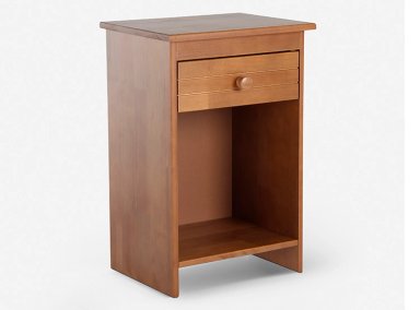 JUEGO DE DORMITORIO ROSEN CAMA EUROPEA WAVE 1.5 PLAZAS + SET TABOR CARAMEL - 4
