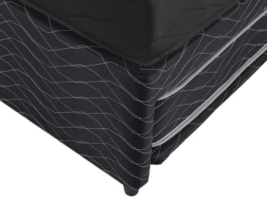 CAMA DIVAN FLEX THERAPEDIC PLUS BOX 1.5 PLAZAS NEGRO - 3