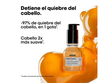 TRATAMIENTO CAPILAR LOREAL PROFESSIONNEL ACEITE METAL DETOX CONCENTRADO 50 ML - 2
