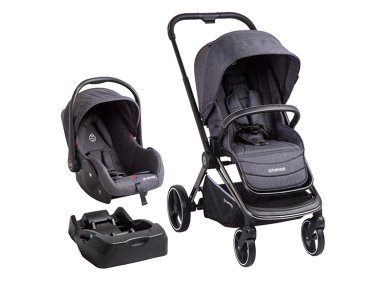 COCHE TRAVEL SYSTEM BEBESIT SONIC NEGRO - 1