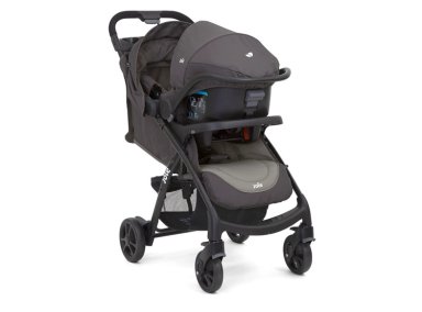 COCHE TRAVEL SYSTEM JOIE MUZLE LX DARK PEWTER - 1