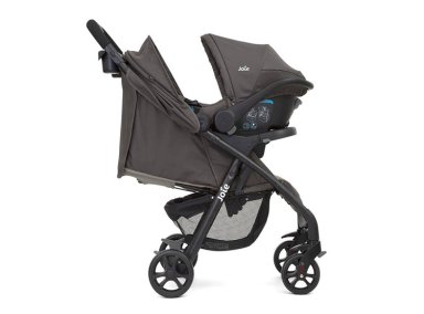 COCHE TRAVEL SYSTEM JOIE MUZLE LX DARK PEWTER - 2