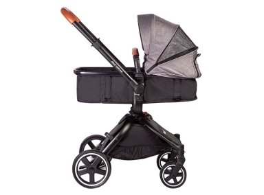 COCHE CUNA TRAVEL SYSTEM BEBE DELUXE 360° CON BASE GRIS - 3