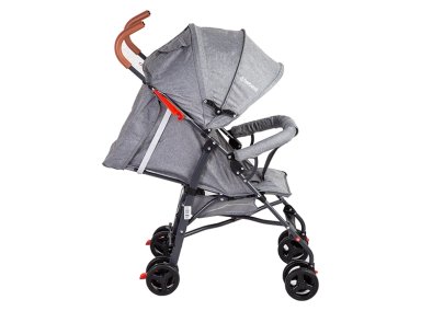 COCHE PARAGUA BEBE 5126 PLEGABLE LIVIANO COMPACTO GRIS - 2
