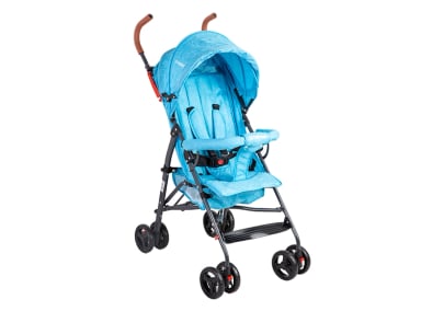 COCHE PARAGUA BEBE 5126 PLEGABLE LIVIANO COMPACTO CELESTE - 1