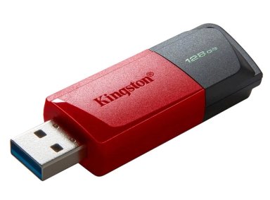 MEMORIA USB KINGSTON 128 GB PENDRIVE 3.2 RETRÁCTIL - 1