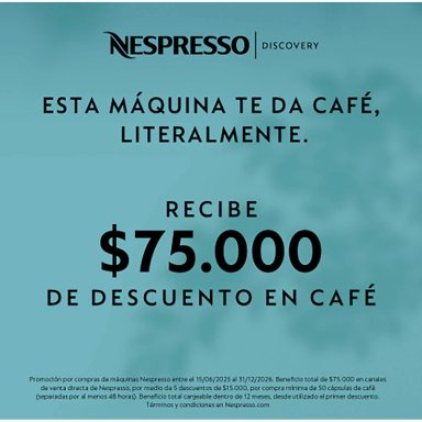 CAFETERA NESPRESSO CÁPSULA VERTUO POP BLANCO + ESPUMADOR DE LECHE AEROCCINO 3 - 3