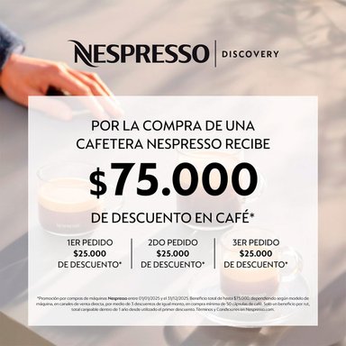 CAFETERA NESPRESSO CÁPSULA VERTUO POP AZUL + ESPUMADOR DE LECHE AEROCCINO 3 - 2