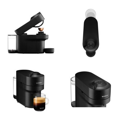 CAFETERA NESPRESSO CÁPSULA VERTUO POP NEGRO + ESPUMADOR DE LECHE AEROCCINO 3 - 8