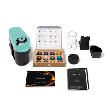 CAFETERA NESPRESSO CÁPSULA VERTUO POP AQUA - 10