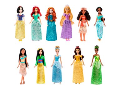 MUÑECA DISNEY PRINCESA FALDA CON BRILLOS - 1