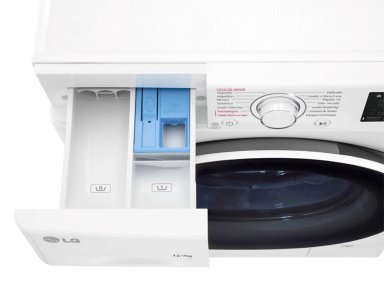 LAVADORA SECADORA LG WD12WVC5S6 12KG 7KG BLANCO - 8