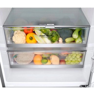 REFRIGERADOR LG BOTTOM FREEZER NO FROST 461 L DOOR COOLING GB45SGP - 6