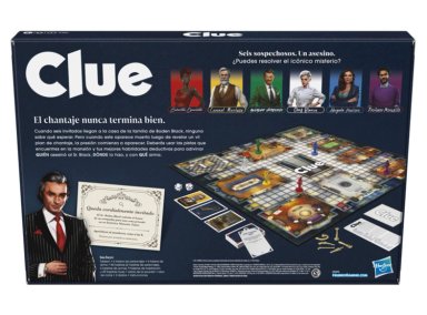 JUEGO HASBRO GAMING CLUE  - 4