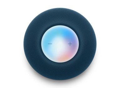 PARLANTE BLUETOOTH APPLE HOMEPOD MINI AZUL - 4