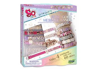 BANDAS DE MENSAJE DE ORO ROSA - 4