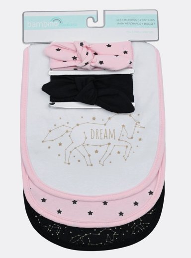 PACK BABEROS CINTILLOS BAMBINO                      - 2