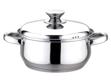 BATERÍA DE COCINA FANTUZZI PAVIA ACERO PLATA 6 PIEZAS - 2