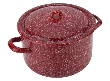 CACEROLA FANTUZZI FUNDO 18 CM ROJO 2.5 L - 2