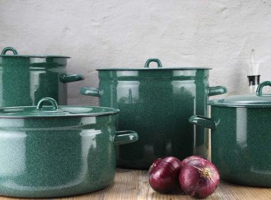 CACEROLA FANTUZZI FUNDO 18 CM VERDE 2.5 L - 8