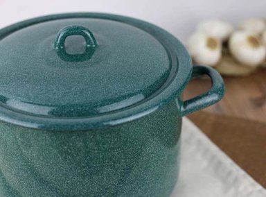 CACEROLA FANTUZZI FUNDO 20 CM VERDE 4 L - 7