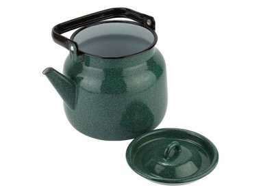 TETERA FANTUZZI FUNDO ACERO VERDE 3.5 L - 3