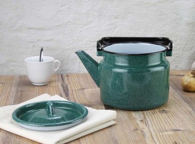 TETERA FANTUZZI FUNDO ACERO VERDE 3.5 L - 8