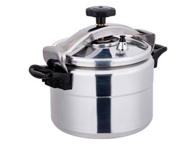 OLLA A PRESIÓN FANTUZZI COMPREZZO PLATA 12 L - 3