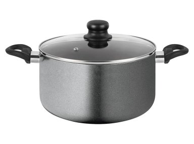 OLLA CACEROLA FANTUZZI GOURMET ALTA 24 CM NEGRO 5 L - 1