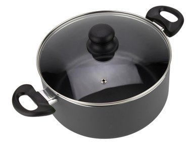 OLLA CACEROLA FANTUZZI GOURMET ALTA 24 CM NEGRO 5 L - 2