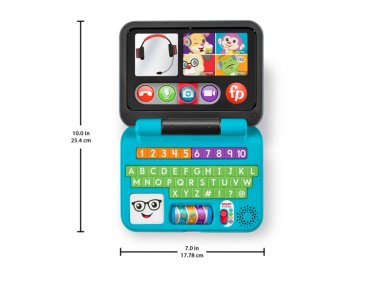 MI PRIMER LAPTOP FISHER PRICE RÍE Y APRENDE - 3
