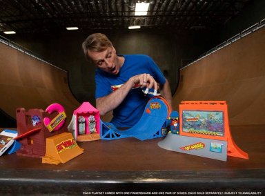 SET DE JUEGO HOT WHEEL ACTION SPORT CIRCUITO PATIN - 7