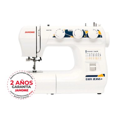 MÁQUINA COSER JANOME EASY JEANS + MECÁNICA - 1