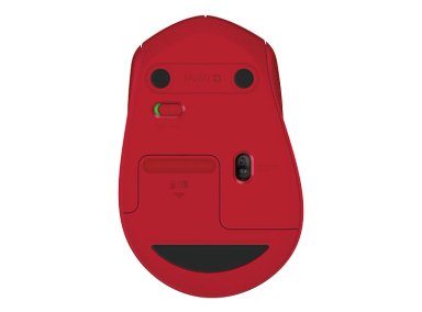 MOUSE INALÁMBRICO LOGITECH M280 ROJO - 4