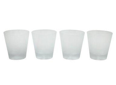 SET 4 VASOS GLASSO SOUR FROZEN VIDRIO TRANSPARENTE - 1