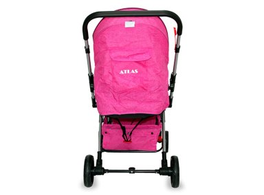 COCHE PASEO CUNA BEBEGLO ATLAS MANILLAR REVERSIBLE FUCSIA - 8