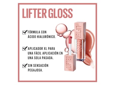 BRILLO LABIAL MAYBELLINE LIP LIFTER GLOSS REEF 4.8GR - 4