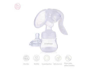 EXTRACTOR DE LECHE MANUAL MAGIC EASY BEBESIT - 3