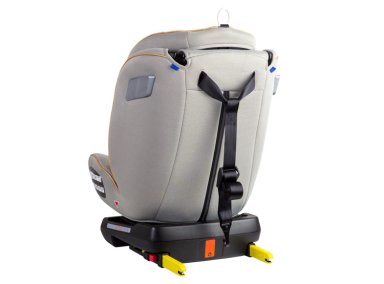 SILLA DE AUTO BEBE CONVERTIBLE SUPRA 360 ISOFIX GRIS CLARO - 10