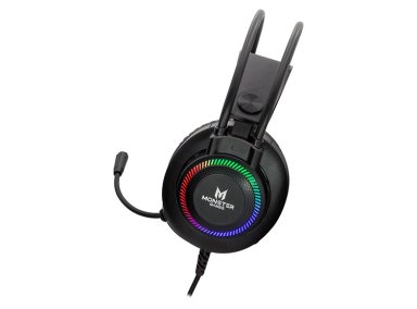 AUDÍFONOS GAMER MONSTER GAMES HEADSET GAMES THROB - 2