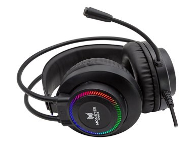 AUDÍFONOS GAMER MONSTER GAMES HEADSET GAMES THROB - 4